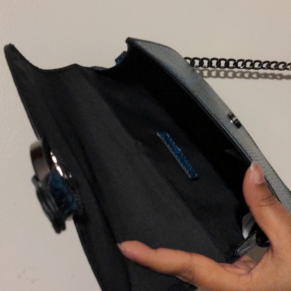 3for30!!! Call it spring NARALING blue snakeskin crossbody - Picture 2 of 10